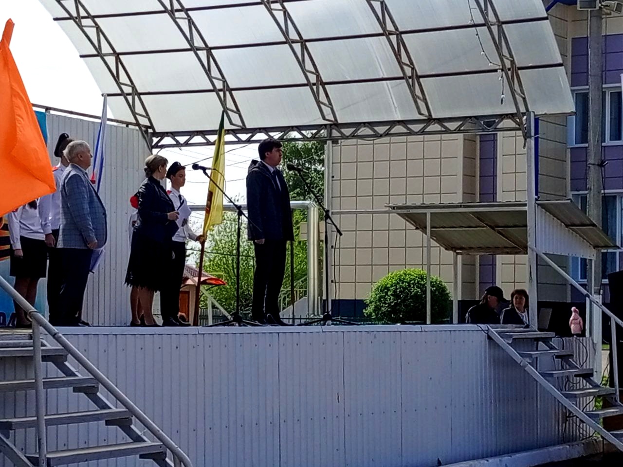 В Тамале прошли праздничные мероприятия, посвященные 78-летию Великой Победы. 
