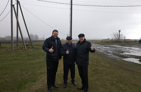 В малых населенных пунктах Малосердобинского района появилась мобильная связь