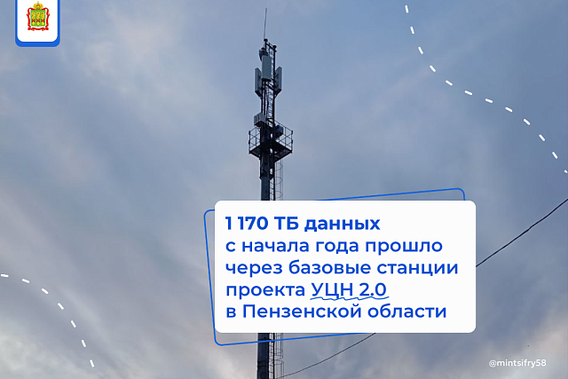 В Пензенской области посчитали объем потребления трафика в сёлах, деревнях и посёлках, где связь появилась по федеральной программе УЦН 2.0 В Пензенской области посчитали объем потребления трафика в сёлах, деревнях и посёлках, где связь появилась по федеральной программе УЦН 2.0