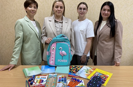 Сотрудники Минцифры Пензенской области приняли участие в акции «Собери ребенка в школу»