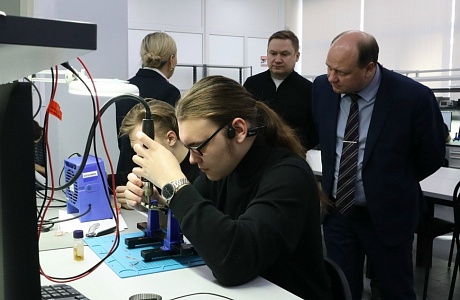 Делегация из Белгородской области посетила Пензенский ИТ-колледж Делегация из Белгородской области посетила Пензенский ИТ-колледж