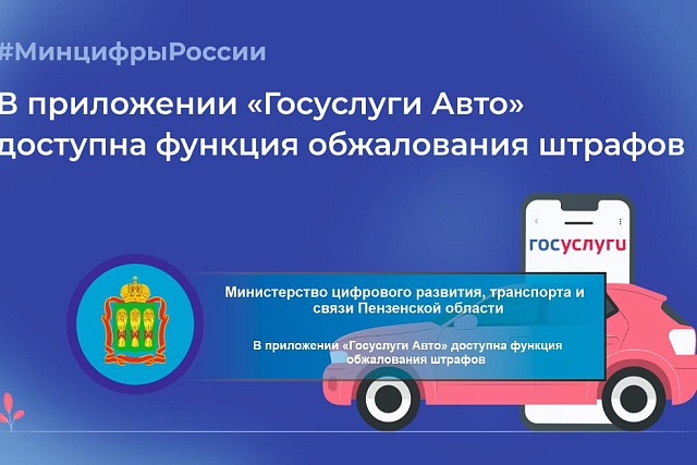 В приложении «Госуслуги Авто» доступна функция обжалования штрафов В приложении «Госуслуги Авто» доступна функция обжалования штрафов